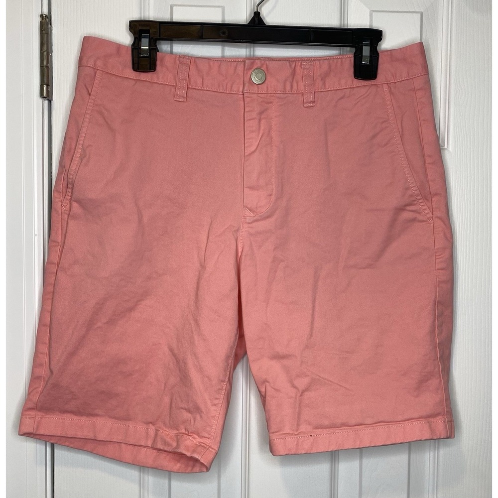 Bonobos Men's‎ Relaxed Chino Shorts Pink Size 32 *read*